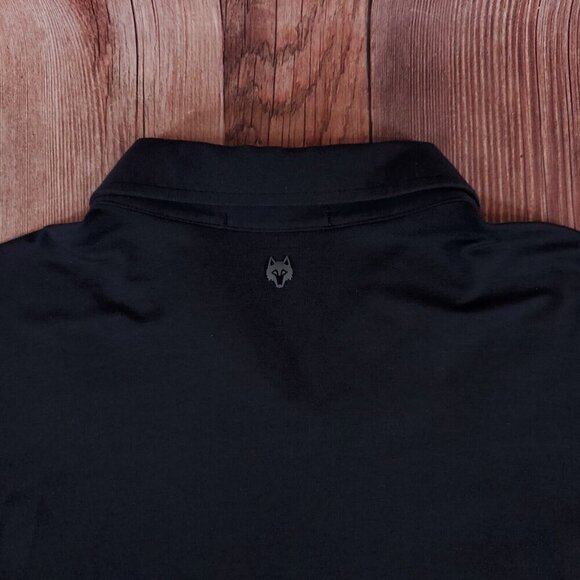 Greyson Mens XXL Black Pima Cotton Modal Short Sleeve Golf Polo Shirt Stretch - Picture 7 of 13